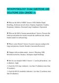 PATHOPHYSIOLOGY EXAM QUESTIONS AND SOLUTIONS 2026 GRADED A&plus;