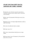 UTA INSY 2303 EXAM SCRIPT 2026 FULL QUESTIONS AND CORRECT ANSWERS