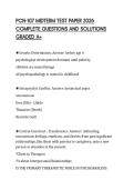 PCN-107 MIDTERM TEST PAPER 2026 COMPLETE QUESTIONS AND SOLUTIONS GRADED A&plus;