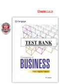 Foundations of Business 7th Edition &ndash; Pride &ndash; Test Bank PDF