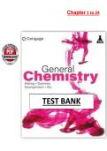 General Chemistry 11th Edition &ndash; Ebbing &ndash; Test Bank PDF