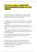 PECT PREK-4 MODULE 2 STUDY GUIDE ACTUAL ASSESSMENT QUIZ Q&A 2026 100&percnt; CORRECT&period;