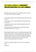 PECT PREK-4 MODULE 1 ASSESSMENT PRACTICE SOLUTION 2026 100&percnt; CORRECT