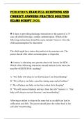 PEDIATRICS EXAM FULL QUESTIONS AND CORRECT ANSWERS PRACTICE SOLUTION EXAMS SCRIPT 2026&period;