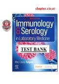 Immunology and Serology in Laboratory Medicine 8th Edition &ndash; Turgeon &ndash; Test Bank PDF
