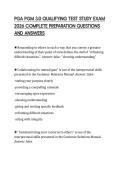PGA PGM 3&period;0 QUALIFYING TEST STUDY EXAM 2026 COMPLETE PREPARATION QUESTIONS AND ANSWERS