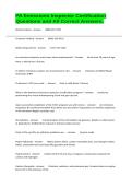 PA Emissions Inspector Certification Questions and All Correct Answers&period;