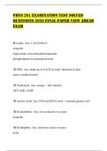 PHYS 261 EXAMINATION TEST SOLVED QUESTIONS 2026 FINAL PAPER VIEW AHEAD EXAM