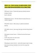 PHYS 261 TEST BANK EXAMINATION TEST 2026 SOLVED QUESTIONS FULL SOLUTION