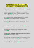 HIM 130 Final Exam UPDATED ACTUAL  QUESTIONS AND CORRECT ANSWERS