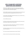 GPC-F Exam&comma; Certified Questions and Answers &ndash; Complete Exam Preparation Material