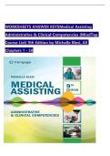 Worksheets Answer Keys &ndash; Medical Assisting&colon; Administrative & Clinical Competencies&comma; 9th Edition &lpar;All Chapters 1&ndash;58 Complete&comma; 2026 Verified Update&rpar; &ndash; Michelle Blesi &lbrack;NCLEX &vert; CMA &vert; Medical Assisting Exam Prep&rsqb;