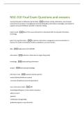NSG-322 PRACTICE HESI Questions and  answers 