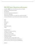 NSG-320 Exam 4 Questions and answers 