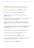 NURSE 660 EXAM 4 Question and answers 