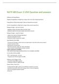 NUTR 400 Exam 3 UNH Question and answers 