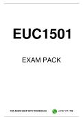 EUC1501 EXAM PACK 2026