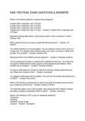 EMS 1055 FINAL EXAM QUESTIONS & ANSWERS