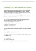 UTA Math 2326 Exam 2 Question and answers 