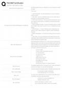 PMI-RMP Certification &sol; Risk Management Professional &sol; Study Guide & Test Bank &sol; Score 100&percnt; &sol; 2025 Update