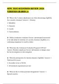 SFPC TEST QUESTIONS REVIEW 2026 VERIFIED GRADED A&plus;