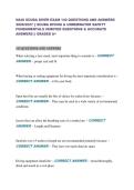 NAUI SCUBA DIVER EXAM 142 QUESTIONS AND ANSWERS  2026&sol;2027 &vert;&vert; SCUBA DIVING & UNDERWATER SAFETY  FUNDAMENTALS VERIFIED QUESTIONS & ACCURATE  ANSWERS &vert;&vert; GRADED A&plus;