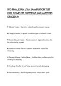 SFO FINAL EXAM UTAH EXAMINATION TEST 2026 COMPLETE QUESTIONS AND ANSWERS GRADED A
