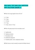 ZUKU NAVLE TEST BANK 2026 QUESTIONS WITH SOLUTIONS GRADED A&plus;