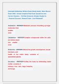 Colorado Esthetician Written Exam Study Guide &vert; Most Recent  Exam 2026 &vert; Actual Complete Real Exam Questions And  Correct Answers   &lpar;Verified Answers&rpar; Already Graded A&plus;                        &vert; Assured Success &vert; Newest Exam &vert; Just Released&excl;&excl;