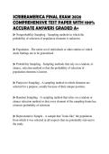 SCRIBEAMERICA FINAL EXAM 2026 COMPREHENSIVE TEST PAPER WITH 100&percnt; ACCURATE ANSWERS GRADED A&plus;