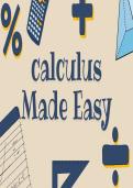calculus made easy