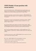 CDFM Module 4 Exam&comma; Certified Defense Financial Manager&comma; 2026 &ndash; Exam Questions with Correct Verified Answers