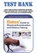 Test Bank for Bates&rsquo; Guide To Physical Examination and History Taking 14th Edition &lpar;LWW&comma; 2026&rpar; by Rainier P&period; Soriano&comma; Isbn no&semi; 9781975218348&comma; all 20 Chapters Covered