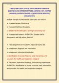 CWEL EXAM LATEST 2026 ACTUAL EXAM WITH COMPLETE  QUESTIONS AND CORRECT DETAILED ANSWERS &lpar;100&percnt; VERIFIED  ANSWERS&rpar; &vert;ALREADY GRADED A&plus;&vert; &vert;&vert;PROFESSOR VERIFIED&vert;&vert;  &vert;&vert;BRANDNEW&excl;&excl;&excl;&vert;&vert;