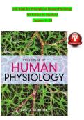 Test Bank for Principles of Human Physiology 6th Edition &ndash; Cindy Stanfield &vert; 100&percnt; Guaranteed Pass &vert; Latest Update 2026