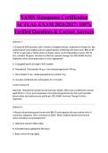 NAMS Menopause Certification ACTUAL EXAM 2026&sol;2027&colon; 100&percnt; Verified Questions & Correct Answers