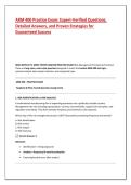 ARM 400 Practice Exam&colon; Expert-Verified Questions&comma; Detailed Answers&comma; and Proven Strategies for Guaranteed Success