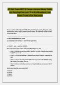 ATI Exit Exam 2025 &vert; Comprehensive Study Guide&comma; Key Nursing Concepts&comma; Practice Questions&comma; and Exam Preparation Resources