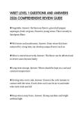 WSET LEVEL 1 QUESTIONS AND ANSWERS 2026 COMPREHENSIVE REVIEW GUIDE