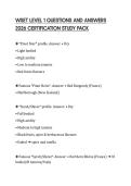 WSET LEVEL 1 QUESTIONS AND ANSWERS 2026 CERTIFICATION STUDY PACK