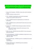 MCB 450 EXAM 4 PRACTICE QUESTIONS AND ANSWERS 2026 A&plus; GUARANTEED