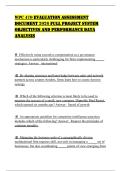 WPC 470 EVALUATION ASSESSMENT DOCUMENT 2026 FULL PROJECT SYSTEM OBJECTIVES AND PERFORMANCE DATA ANALYSIS