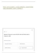 PSYC 3375 EXAM 1 &vert; 2026 UPDATE &vert; QUESTIONS AND ANSWERS 100&percnt; CORRECT