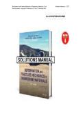 Solutions Manual&colon; Deformation and Fracture Mechanics of Engineering Materials &lpar;5th Edition&rpar; &ndash; Hertzberg&comma; Vinci&comma; & Hertzberg