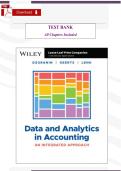 Data and Analytics in Accounting&colon; An Integrated Approach &lpar;1st Edition&comma; Dzuranin&rpar; &ndash; Verified Test Bank & Study Guide &lpar;All Chapters Included&rpar;
