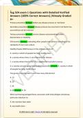 nsg 324 exam 1 Questions with Detailed Verified  Answers &lpar;100&percnt; Correct Answers&rpar; &sol;Already Graded  A&plus;