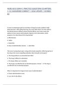 NURS 6015 EXAM 1 PRACTICE QUESTIONS &lpar;CHAPTERS 1-11&rpar; ANSWERED CORRECT &vert; 2026 UPDATE &vert; SCORED A&plus;