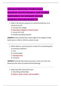 Industrial Electrician Practice Exam  Questions Correct Answers&comma; and Detailed  Explanations for Computer Science  Students&vert;&vert;Already Graded A&plus; 