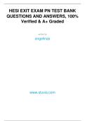 PN Hesi Exit Exam 2026 EXAM QUESTIONS WITH CORRECT ANSWERS GRADED A&plus; ASSURED EXCEL&excl;&excl;