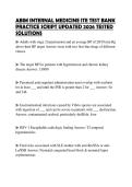 ABIM INTERNAL MEDICINE ITE TEST BANK PRACTICE SCRIPT UPDATED 2026 TESTED SOLUTIONS